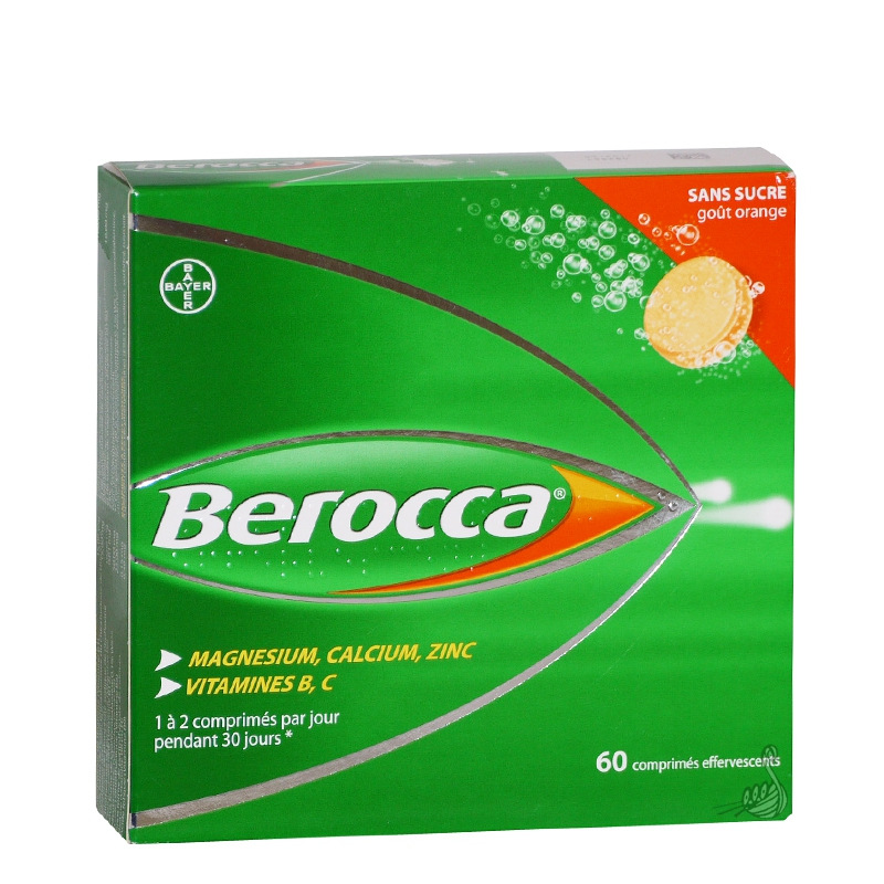 Prix de BAYER BEROCCA - Vitamine C et Magnésium - 60 ... Prix de BAYER BEROCCA - Vitamine C et Magnésium - 60 ...