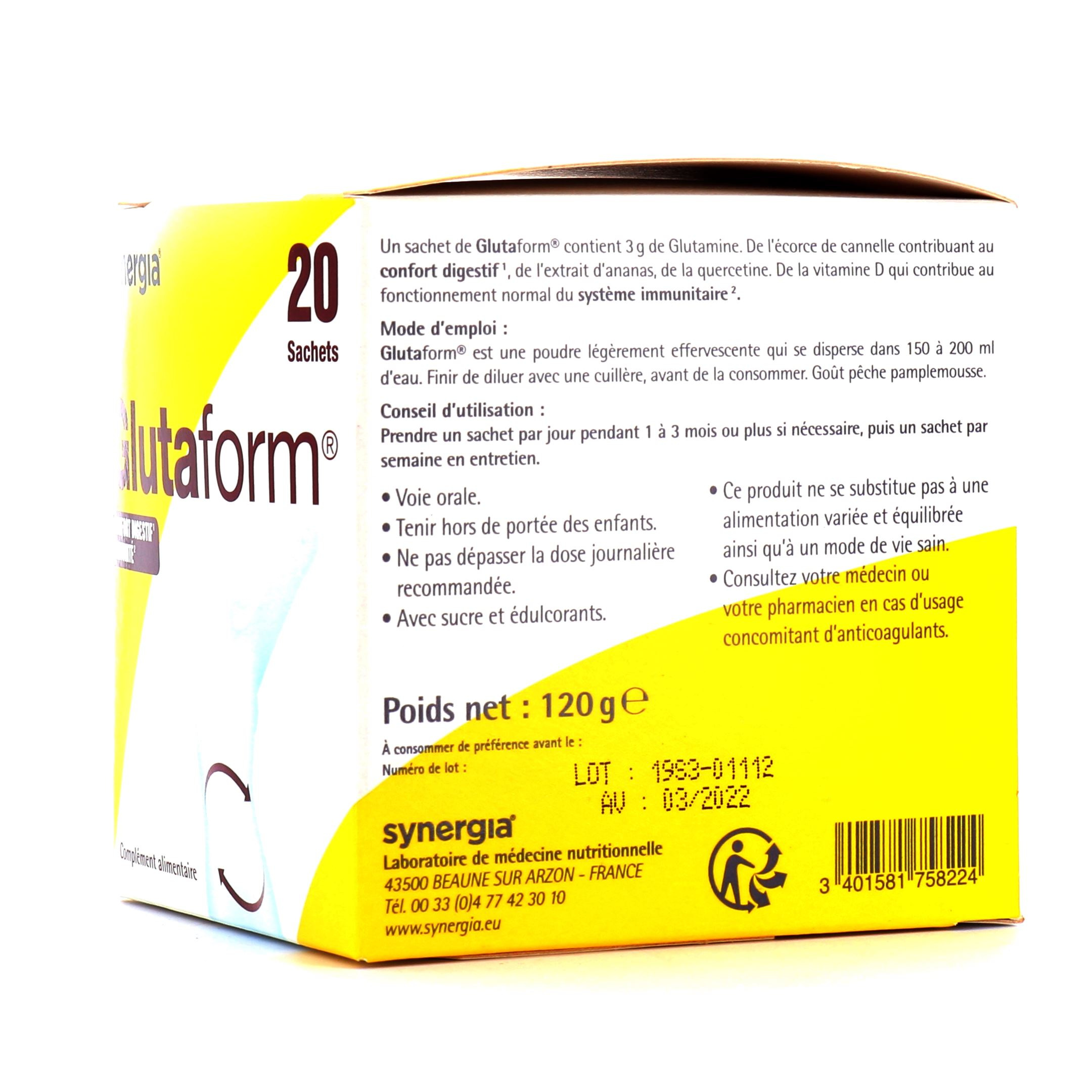 à Quel Moment De La Journée Prendre Glutaform