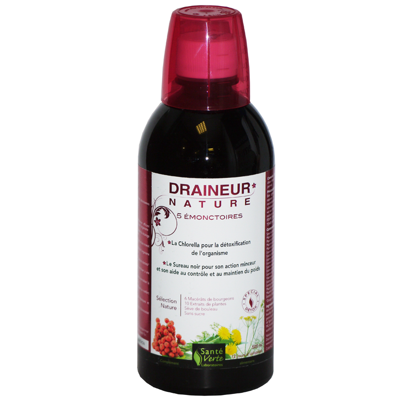 Prix de Sante verte draineur nature 500ml Prix de Sante verte draineur nature 500ml