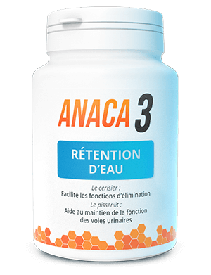 Anaca3 Retention d'eau 60 gélules - Anaca3 | Pharmacie des Anaca3 Retention d'eau 60 gélules - Anaca3 | Pharmacie des