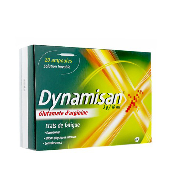 Prix de Dynamisan 3g/10ml solution buvable en ampoule boîte de 20
