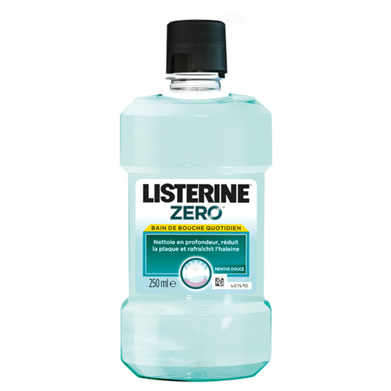 Listerine Zéro Bain de bouche quotidien 250ml Listerine Pharmacie
