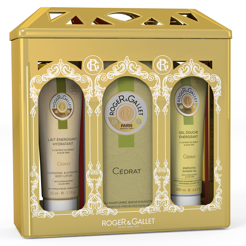 ROGER & GALLET Coffret Noël 2017 Cédrat 100 ml Roger et Gallet