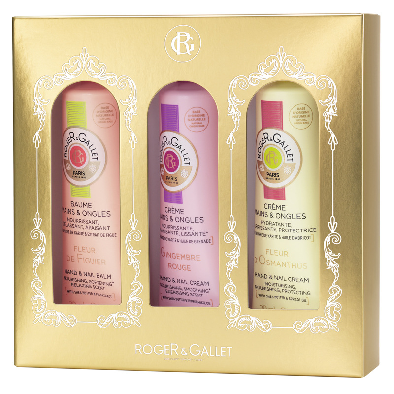 Résultat de recherche d'images pour "trio creme mains roger gallet"