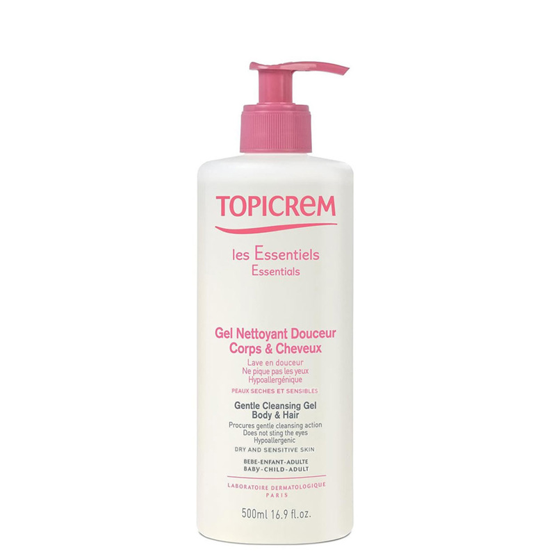 TOPICREM Gel nettoyant Douceur Peaux sensibles 500ml - TOPICREM ...
