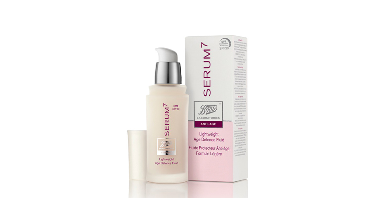 BOOTS Fluide Protecteur Anti-Âge Formule Légère 30ml BOOTS Fluide Protecteur Anti-Âge Formule Légère 30ml