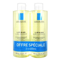 La Roche Posay Lipikar huile lavante LOT DE 2 X 400ML