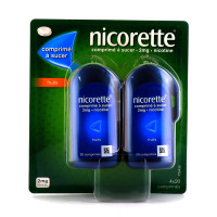 Nicorette nicotine 2 mg fruits 4x20 comprimés à sucer