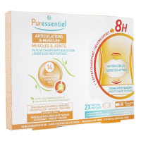 Puressentiel - Articulations Patchs Chauffants - Forme Spécifique Dos - Boite De 2