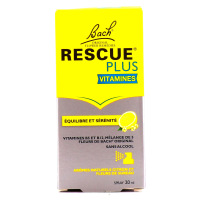 Rescue plus vitamines spray équilibre et serenité