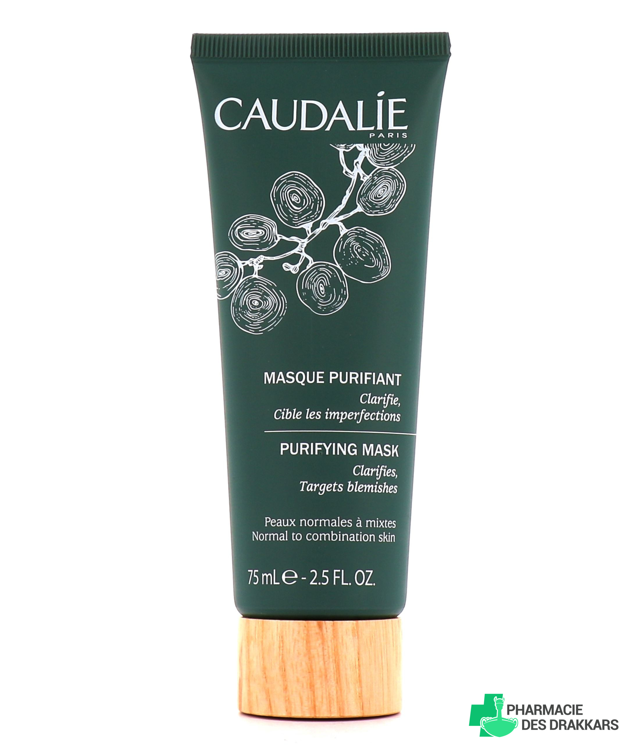 Masque purifiant 75 ml Caudalie - Caudalie | Pharmacie des ... Masque purifiant 75 ml Caudalie - Caudalie | Pharmacie des ...