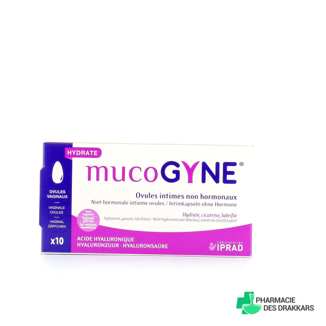 MucoGyne Ovules Intimes Non Hormonaux IPRAD Pharmacie des drakkars