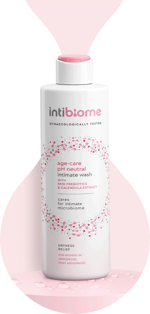Intibiome Age care pH neutre soin lavant hygiène intime