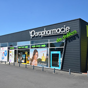 Devanture de la pharmacie